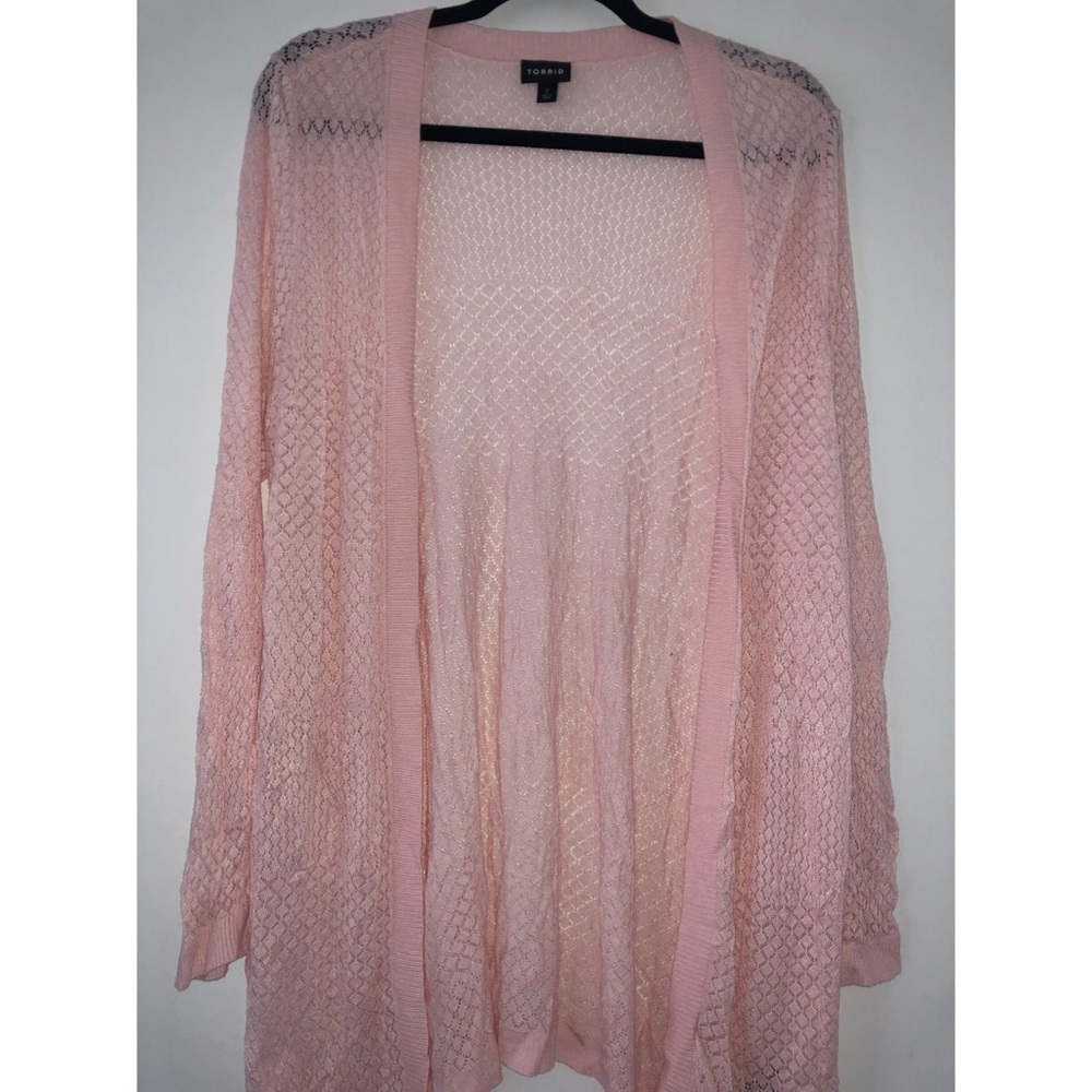 Pink Cardigan